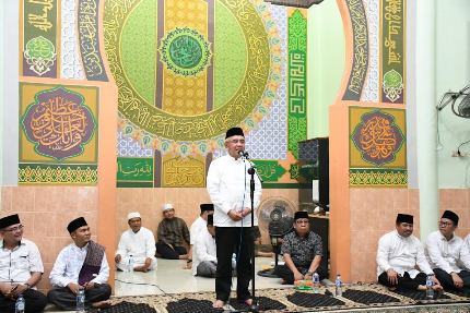  BRK Salurkan Dana Kemitraan CSR di Kegiatan Safari Ramadhan Pemprov Riau